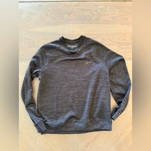 Greg Norman Collection Charcoal V-Neck Sweater